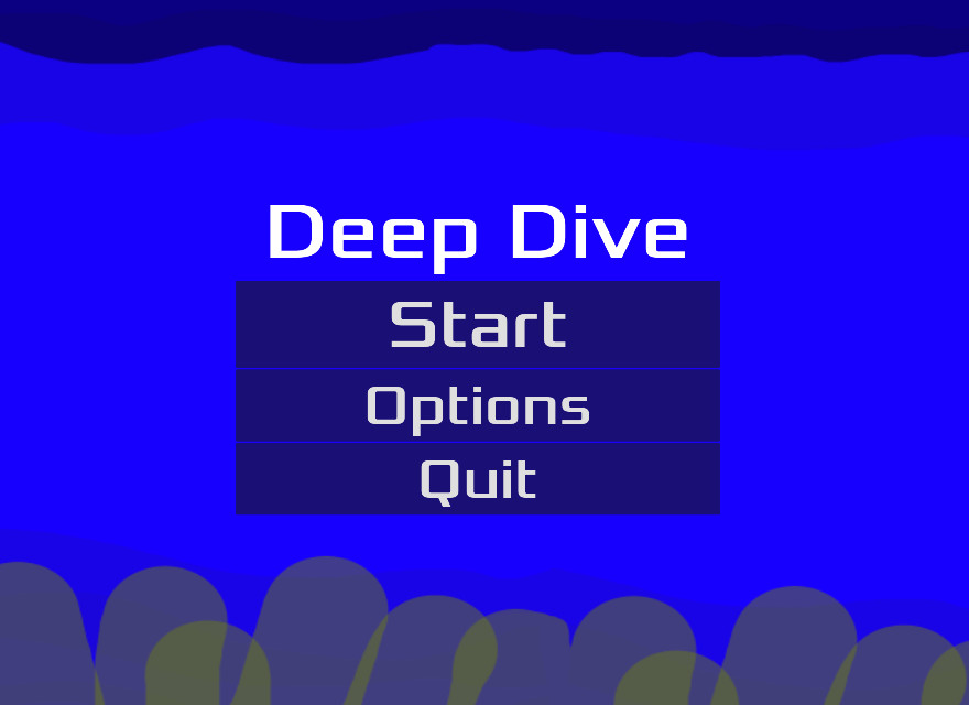 Deep Dive Titelscherm
