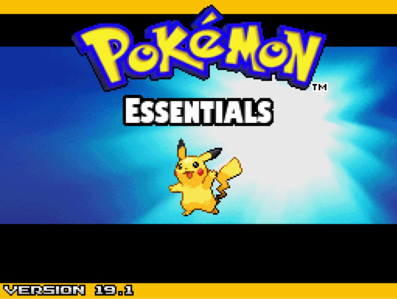 Pokémon Essentials Standaard Titelscherm